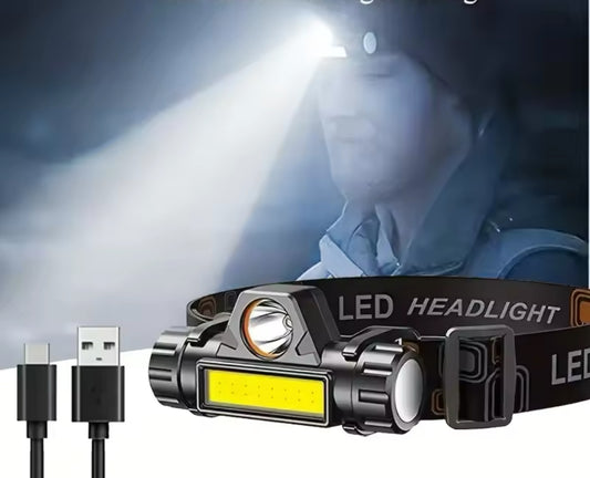 1pcs Rechargeable headlight