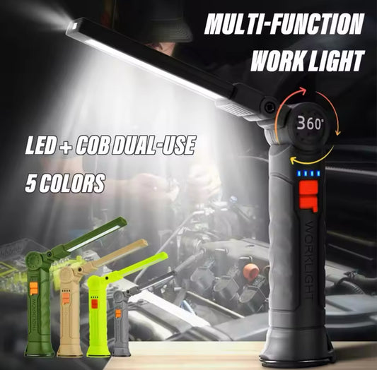 LED flashlight rechargeable work light